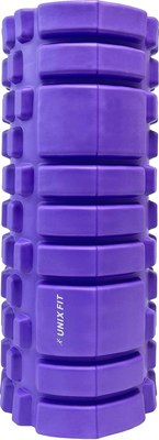 Валик для фитнеса UNIX Fit FRU33CMVT (33см, фиолетовый) - 