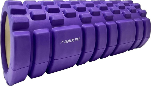 Валик для фитнеса UNIX Fit FRU33CMVT (33см, фиолетовый)