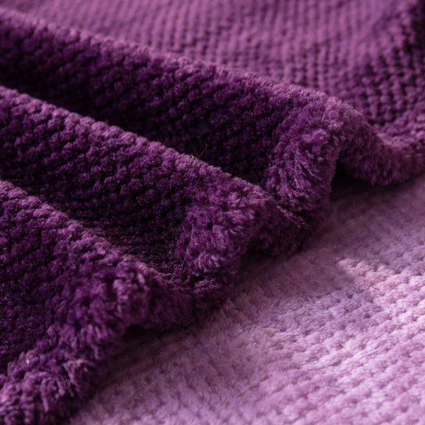 Плед Karven Фланель 1.5сп / PL009 PRINT JACQAURD v6 Purple