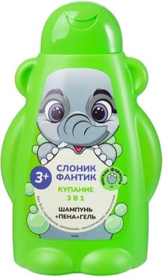 

Средство для купания, Слоник Фантик ФитоПупс Купание 3 в 1