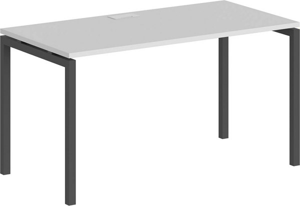Письменный стол Norden 160х60х75 / SG.203.WH.44.AN (антрацит/белый)