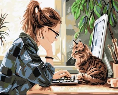 

Картина по номерам, Командная работа / J097