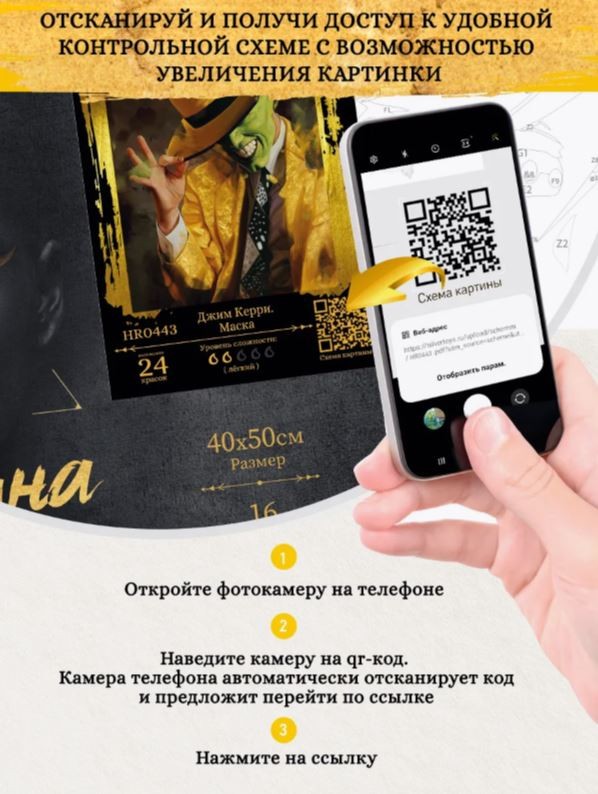 Картина по номерам ILikeGift Белые цветы и бабочки / BHR0573 — фото 5