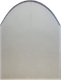 Стекло для печной двери Schott ДТГ-11С Очаг-2 под Стекло Арка (195x234) - 