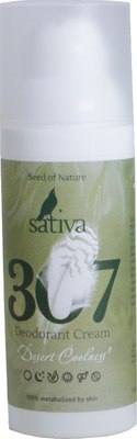 Дезодорант-крем Sativa №307 Степная прохлада (50мл) - 