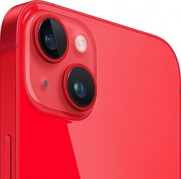 Смартфон восстановленный Apple iPhone 14 128GB Flip Грейд А (красный)