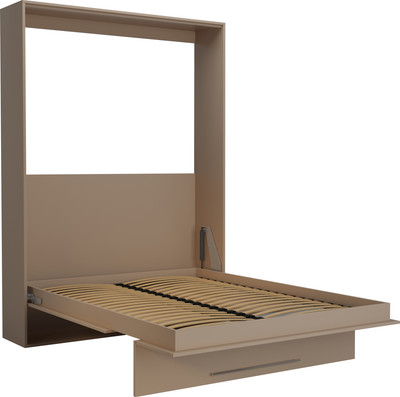 Шкаф-кровать трансформер Макс Стайл Mykonos Eco 140x200x18 Egger (миндаль бежевый U211 ST9) - 