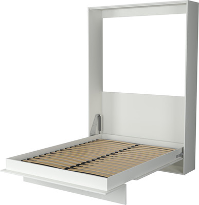Шкаф-кровать трансформер Макс Стайл Mykonos Eco 160x200x18 Egger (белый классический W960 ST7) - 