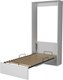 Шкаф-кровать трансформер Макс Стайл Dynamo 90x200x18 Egger (белый классический W960 ST7) - 