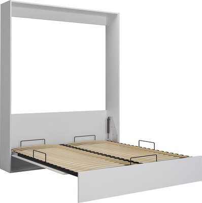 Шкаф-кровать трансформер Макс Стайл Dynamo 160x200x18 Egger (белый классический W960 ST7) - 