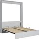 Шкаф-кровать трансформер Макс Стайл Dynamo 160x200x18 Egger (белый классический W960 ST7) - 