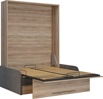 Комплект мебели трансформер Макс Стайл Practice Sofa 140x200x18 Egger (дуб бардолино натуральный Н1145 ST10) - 