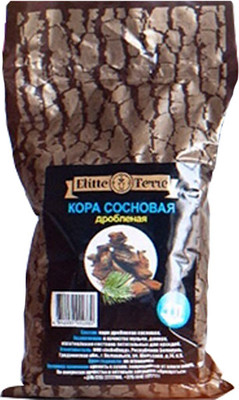 

Дренаж для растений, Кора сосновая дробленая
