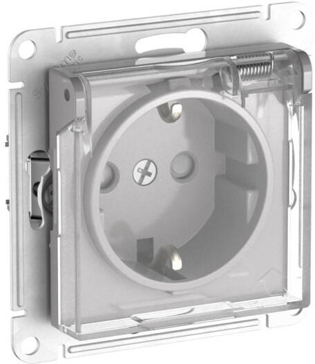 Розетка Systeme (Schneider) Electric AtlasDesign Aqua ATN440346S — фото 1