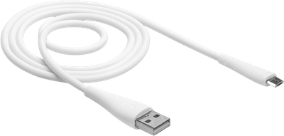 Кабель Walker C305 USB-Micro USB (белый) - 