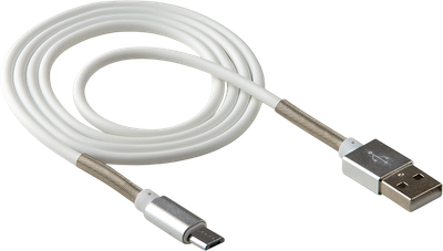 Кабель Walker C720 USB-Micro USB (белый) - 