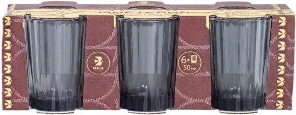 Набор шотов ОСЗ Мистерия 24C2393-Y (6шт, графит)