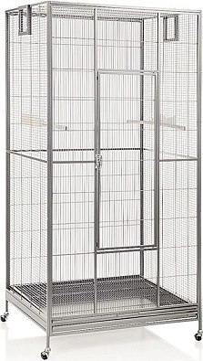 Клетка для птиц SkyRus Sydney I / K36612/SR (светло-серый) - 