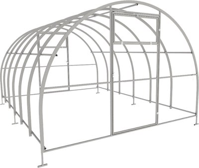 

Каркас теплицы, ЕвроПласт Агро 3х10 дуги 20х20 шаг 67 / 15348
