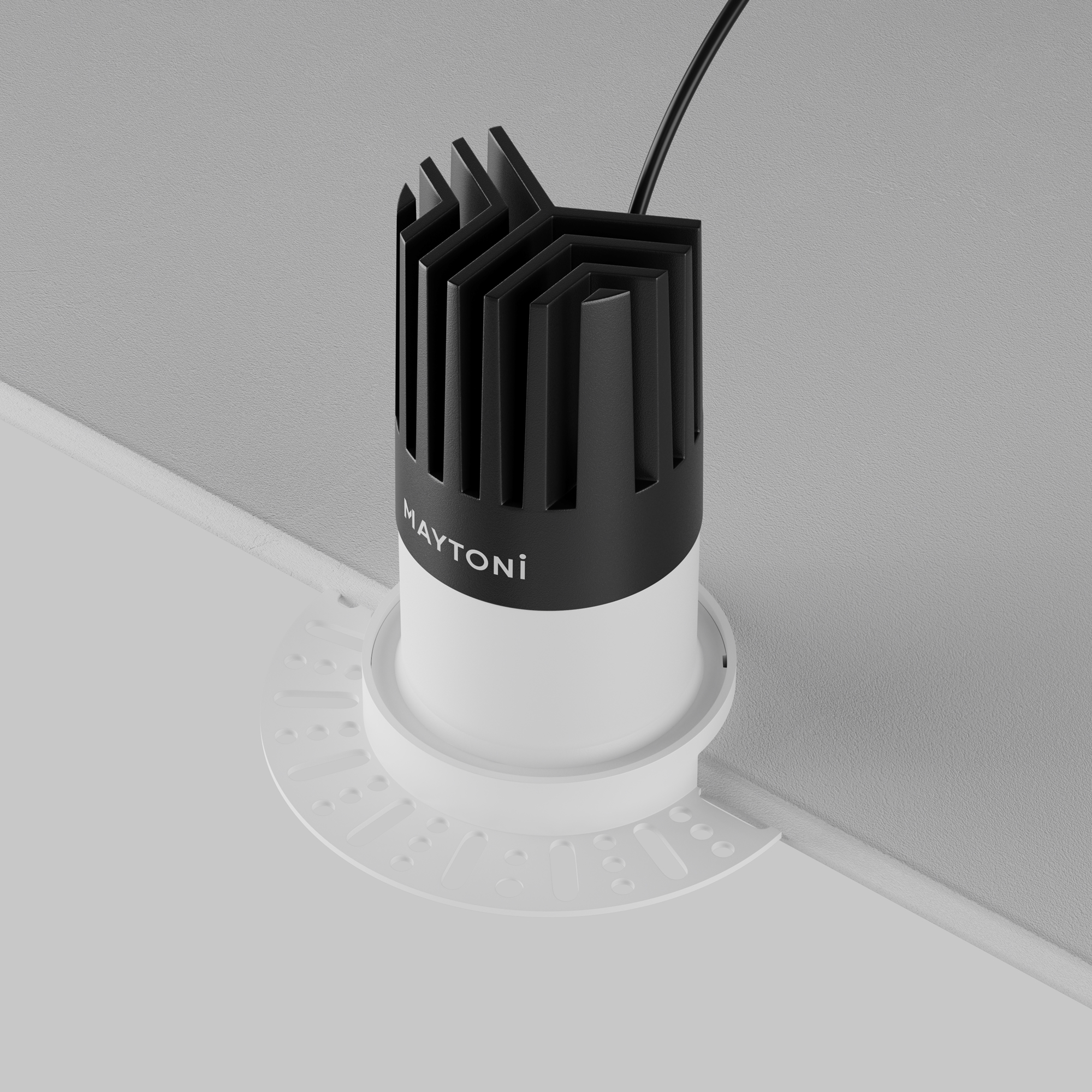 Точечный светильник Maytoni Dip DL122-15W-2.7K-TRS-W — фото 4
