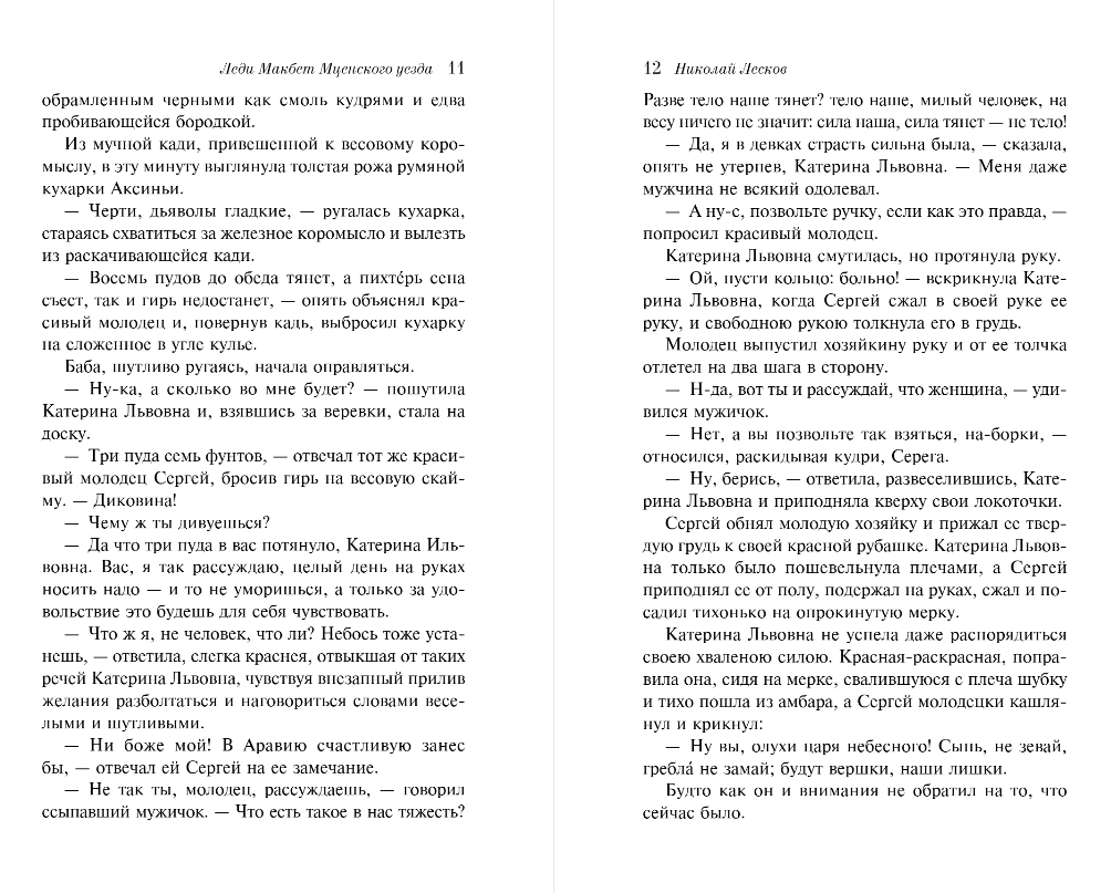 Художественная книга Эксмо Леди Макбет Мценского уезда, мягкая обложка (Лесков Николай) — фото 6