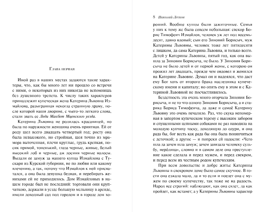 Художественная книга Эксмо Леди Макбет Мценского уезда, мягкая обложка (Лесков Николай) — фото 4