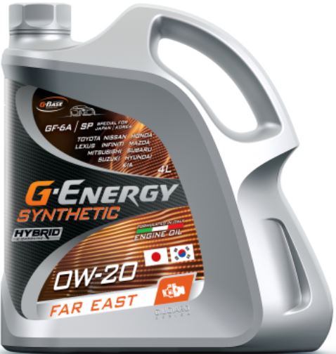 Моторное масло G-Energy Synthetic Far East 0W20 / 253140779 (5л)