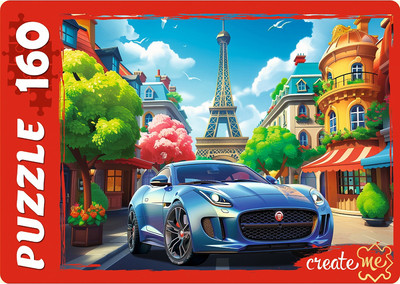 

Пазл, Автомобиль в Париже / УК160-1987