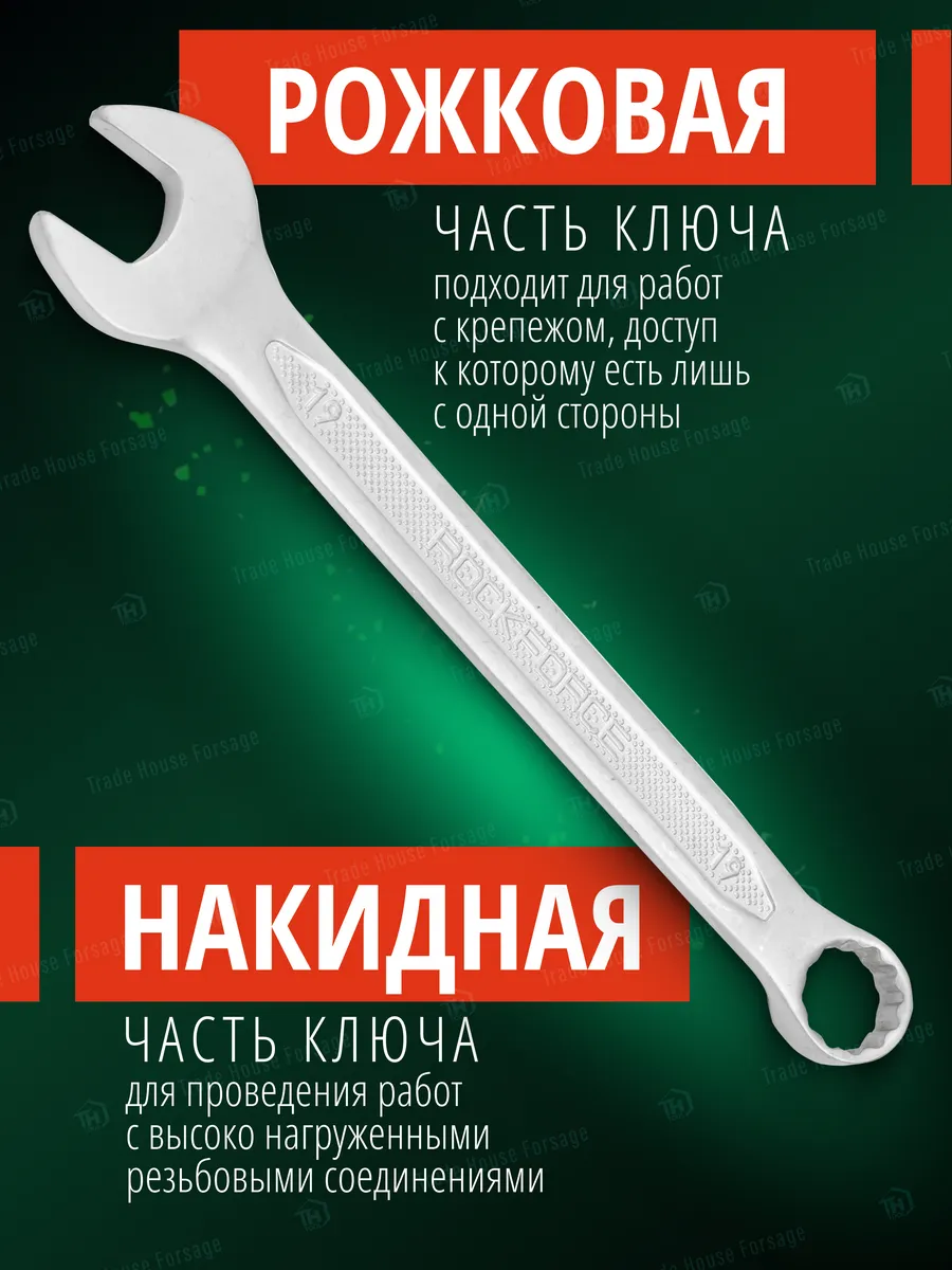 Гаечный ключ RockForce Profi RF-75619 (18298) — фото 4