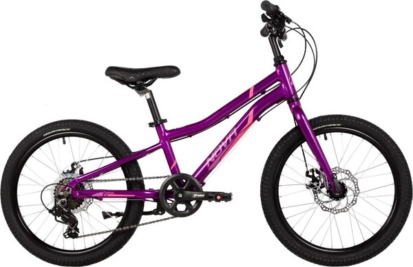 Детский велосипед Novatrack Novara 20 / 20AHD.NOVARA.VL5 (фиолетовый)