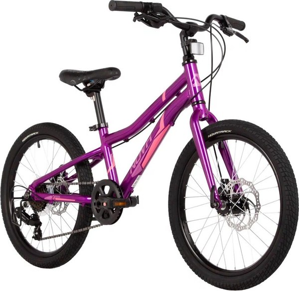 Детский велосипед Novatrack Novara 20 / 20AHD.NOVARA.VL5 (фиолетовый)