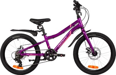 Детский велосипед Novatrack Novara 20 / 20AHD.NOVARA.VL5 (фиолетовый, разобранный, в коробке) - 