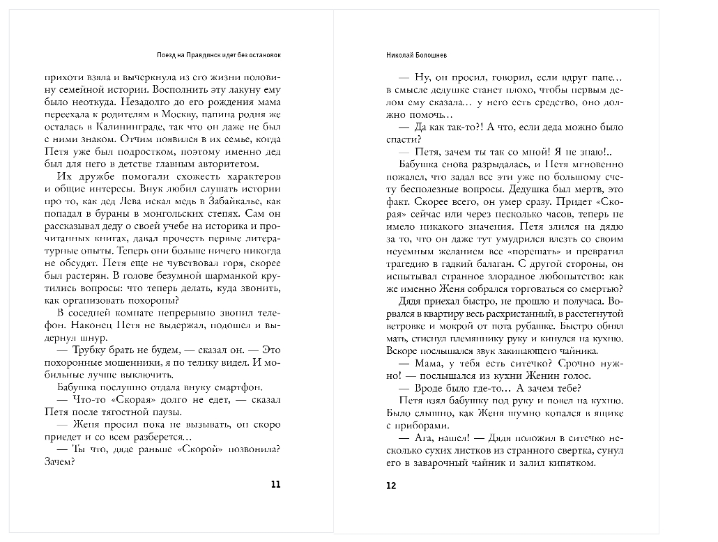 Художественная книга Эксмо Поезд на Правдинск идет без остановок, твердая обложка (Болошнев Николай) — фото 5
