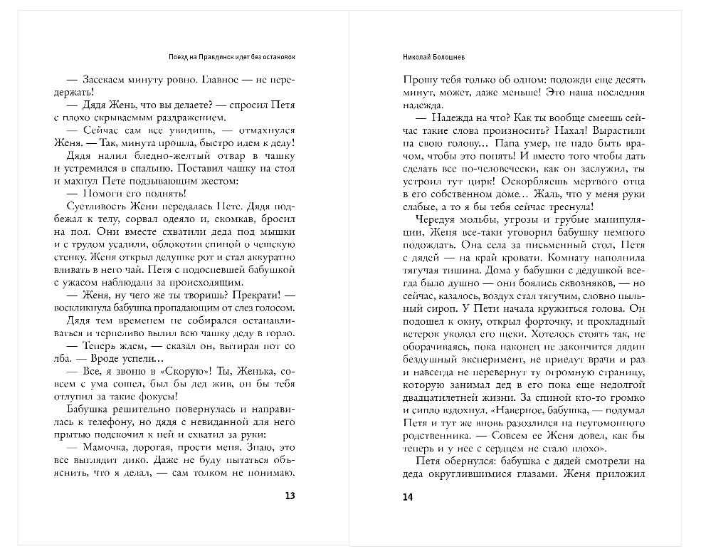 Художественная книга Эксмо Поезд на Правдинск идет без остановок, твердая обложка (Болошнев Николай) — фото 6