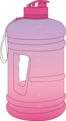 

Бутылка для воды, Gradient 3392