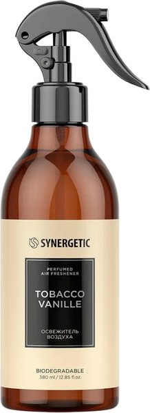 Спрей парфюмированный Synergetic Табак-ваниль (380мл)