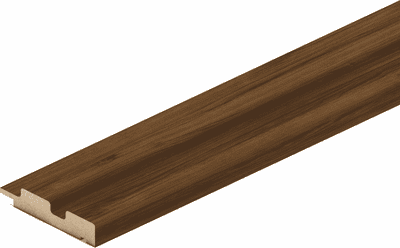 Профиль для стеновой панели STELLA Финиш МДФ Beats Light Орех бразильский (2700x77x16) - 
