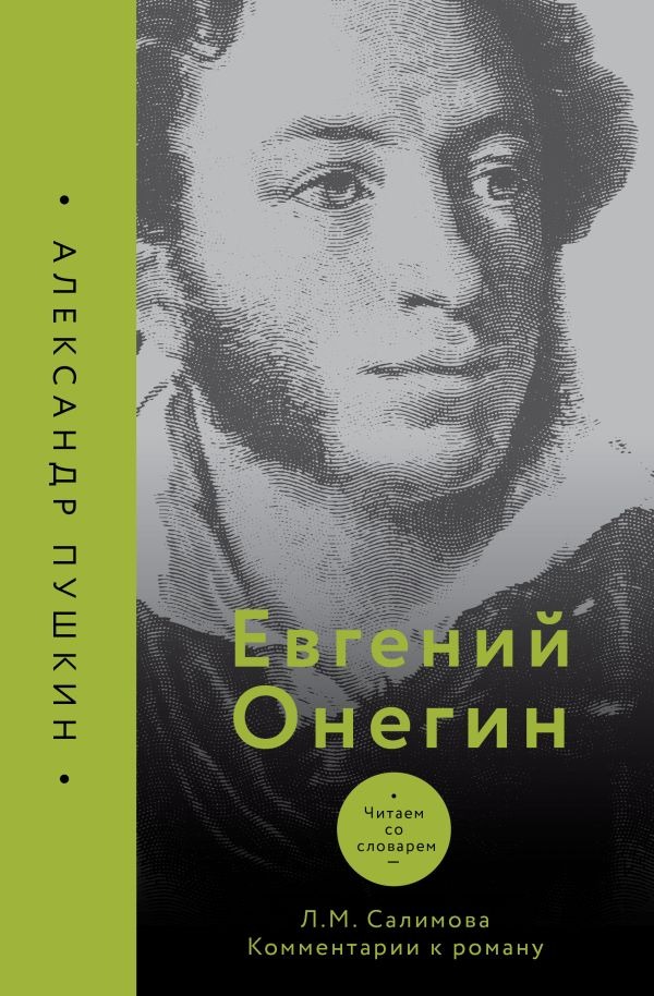 Художественная книга АСТ Евгений Онегин. Читаем со словарем. Комментарии к роману (Салимова Л.) — фото 1
