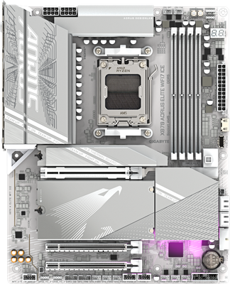 

Материнская плата, X870 Aorus Elite WiFi7 Ice rev.1.1