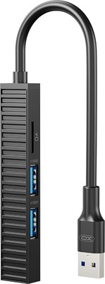USB-хаб XO Разветвитель 4-в-1 / HUB014A - 
