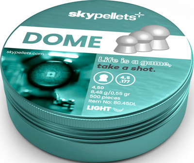 Пульки для пневматики Skypellets Dome Light 4.5мм(.177) 0.55г (500шт) - 
