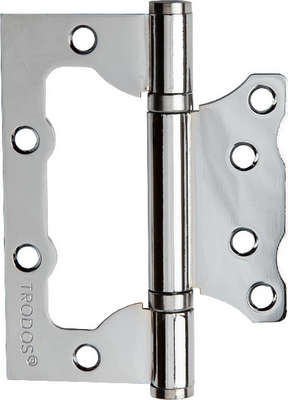 

Петля дверная, 100x75x2.5 без врезки б/к накладная