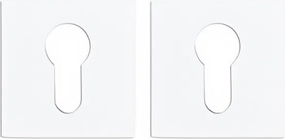 Накладка на цилиндр Trodos ET 03 slim (белый) -