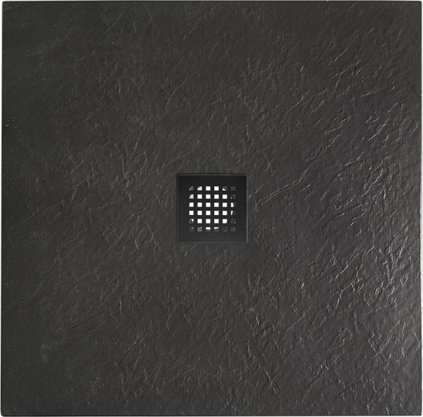 Душевой поддон BelBagno TRAY-MR-UNO-A-90-35-NERO-NO