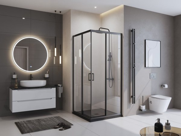 Купить Душевой поддон BelBagno TRAY-MR-UNO-A-90-35-NERO-NO в Молодечно