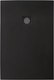 Душевой поддон BelBagno TRAY-MR-UNO-AH-120/80-35-NERO-NO - 