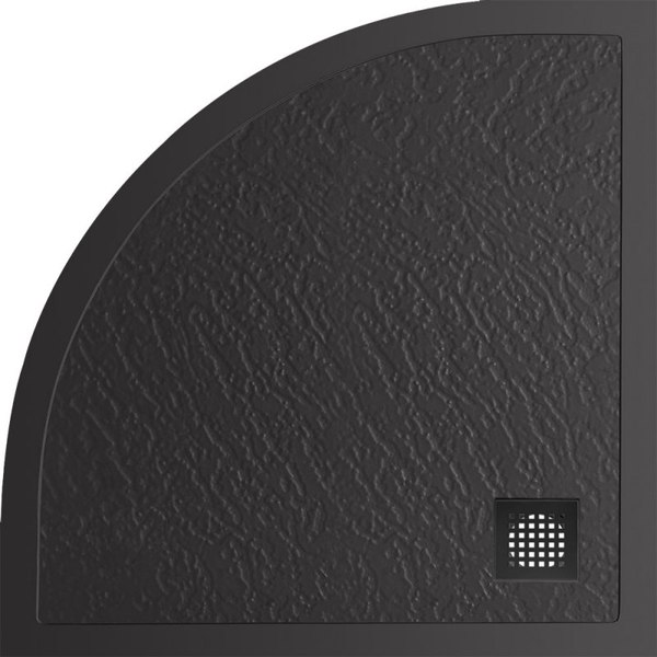 Душевой поддон BelBagno TRAY-MR-UNO-R-90-550-35-NERO-NO