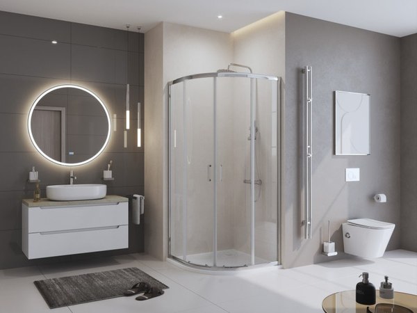Купить Душевой поддон BelBagno TRAY-MR-UNO-R-90-550-35-W-BO в Бобруйске