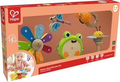 

Развивающий игровой набор, Мои первые музыкальные инструменты / E0639_HP