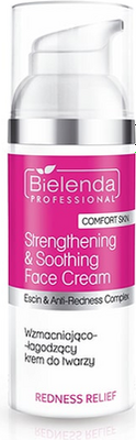 Крем для лица Bielenda Professional Redness Relief Укрепляющий и успокаивающий для капилляров (50мл) -